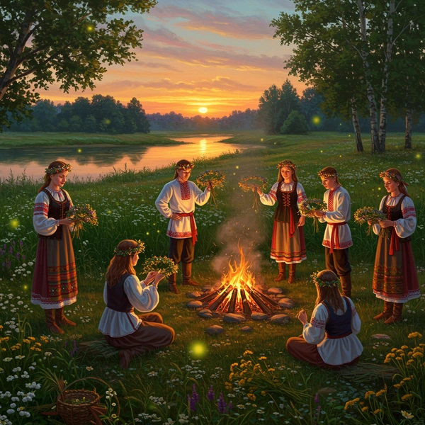 Открытки ко Дню Иван Купала | Источник: the-Day/Shutterstock AI/Fotodom.ru