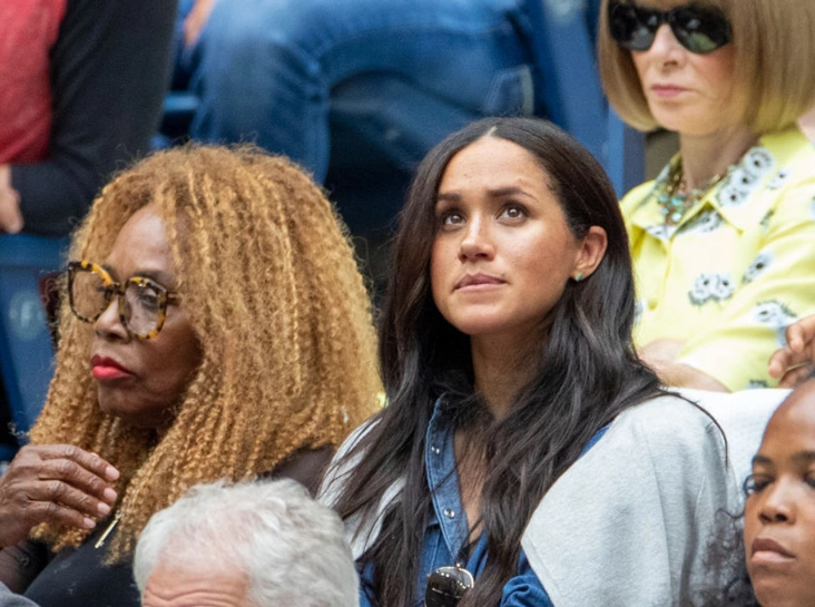Меган Маркл на финальном турнире US Open