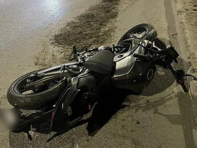 Мотоциклиста увезли в больницу | Источник: МВД России по Воронежской области / T.me