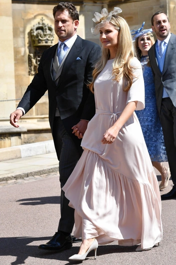 Хизер Дорак на свадьбе принца Гарри и Меган Маркл в Виндзоре, 19 мая 2018