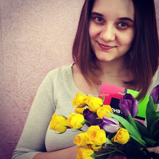 Цветы от мужа на 8 марта | Источник: соцсети погибшей