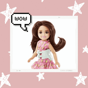 Mattel представили первую куклу со сколиозом — это сестра Барби по имени Челси
