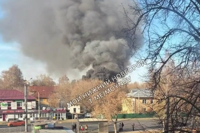Сарай загорелся на улице Янки Купалы