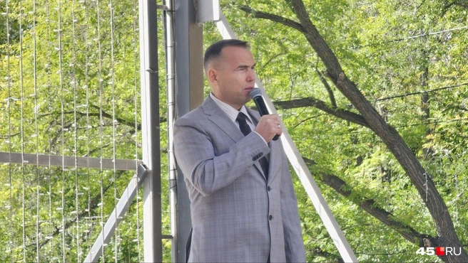 Вадим Шумков призвал первокурсников работать на Курганскую область | Источник: Дарья Никитченко /45.RU