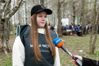 В Череповце прошел федеральный субботник «Мы за чистоту»