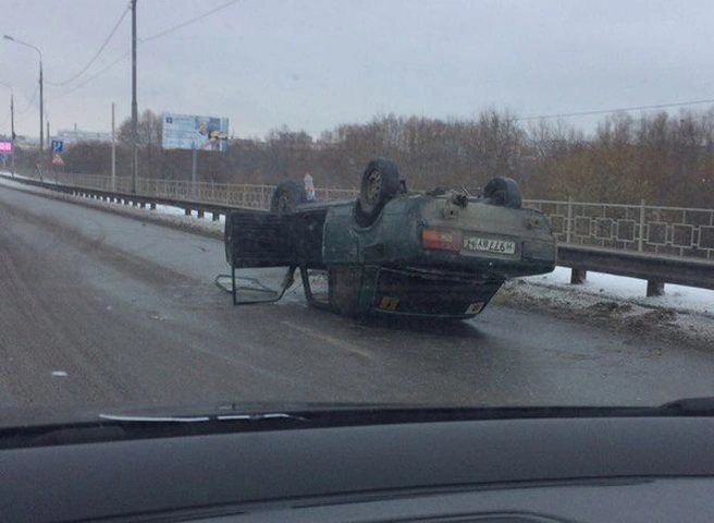 Опубликовано видео с места ДТП на Северной окружной | ya62.ru
