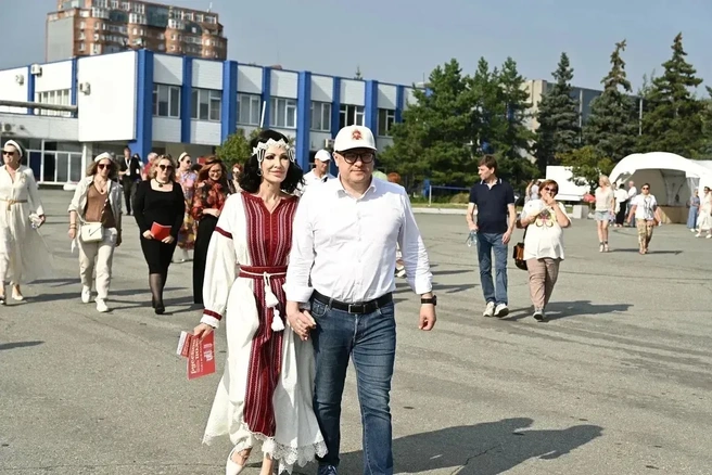 Проект «Русское поле» запущен в Челябинске в 2024 году по инициативе губернатора Алексея Текслера | Источник: пресс-служба правительства Челябинской области 