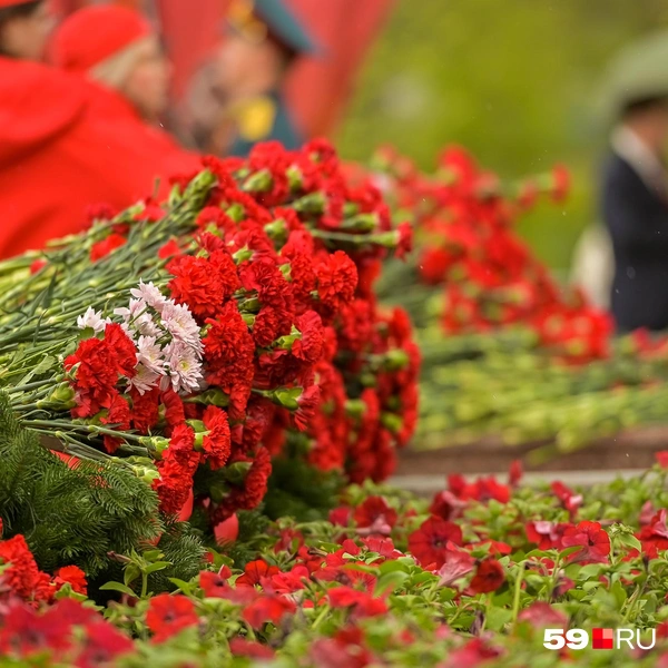 Цветов было очень много | Источник: Василина Любимова / 59.RU