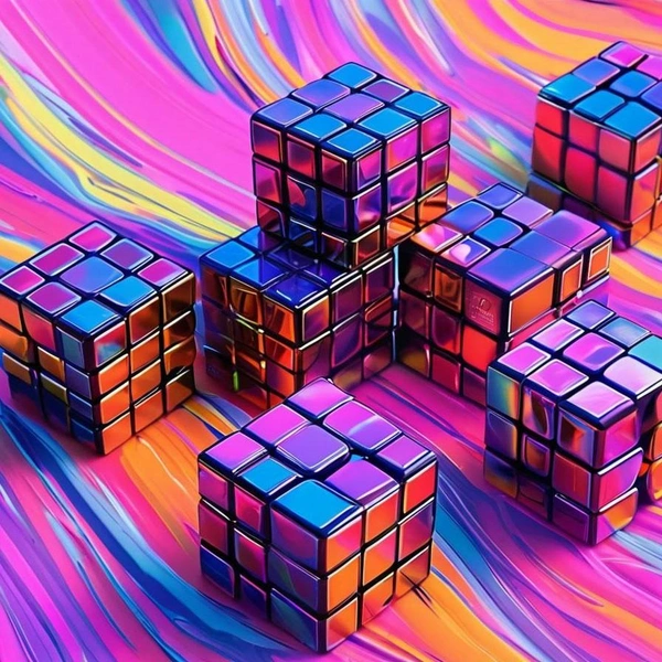 [тест] Собери кубик Рубика и узнай, какой ты человек | Источник: Шедеврум | theGirl