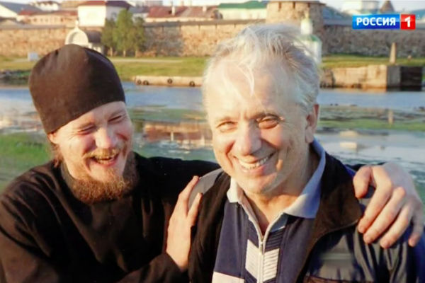 Евгений Стеблов с сыном Сергеем