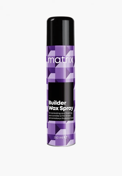 Воск для укладки Matrix Builder Wax Spray, 250 мл, цвет: прозрачный, RTLADA075501 — купить в интернет-магазине Lamoda