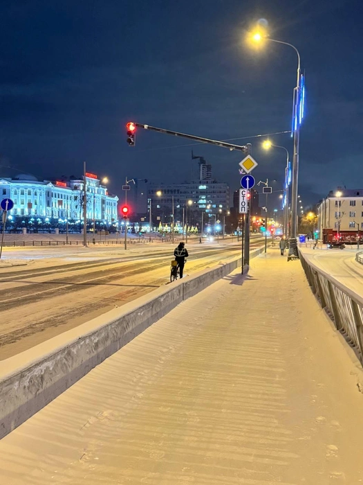 Дороги практически пустые | Источник: читатель E1.RU