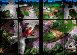 Сказки за стеклом: как выглядят обновленные витрины Центрального детского магазина