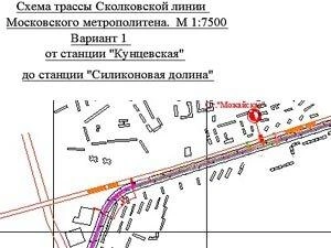 Проект новой линии метро от станции «Кунцевская» | Источник: metro-style.ru