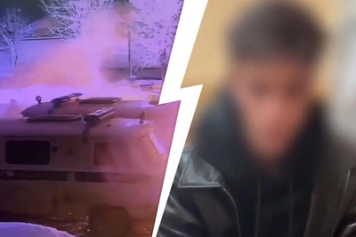 Студент, забиравший деньги у пенсионеров, поджег автомобиль полиции