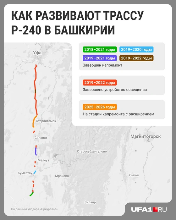 Все работы за пять лет на карте | Источник: Юрий Скулыбердин / Городские медиа