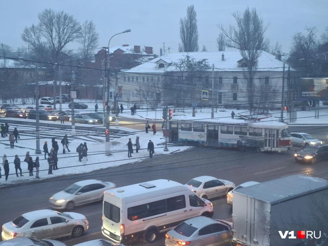 Движение на участке сильно затруднено | Источник: читатели V1.RU