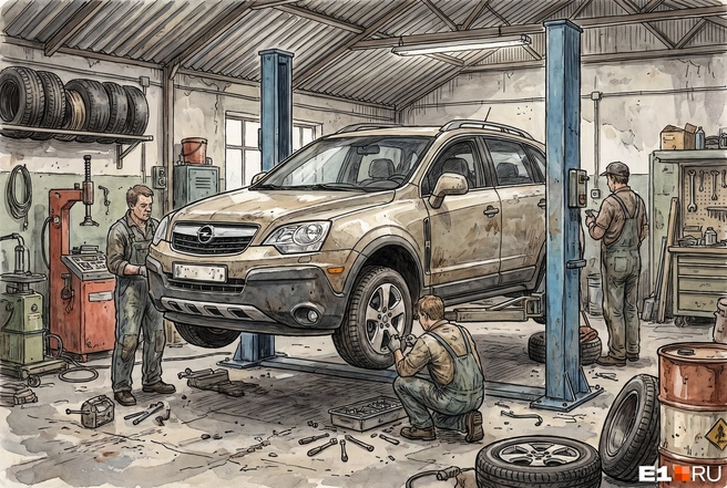 Купленный подержанный Opel оказался с сюрпризом | Источник: Филипп Сапегин / E1.RU