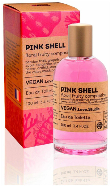 Туалетная вода женская Vegan Love Studio Pink Shell, 100мл