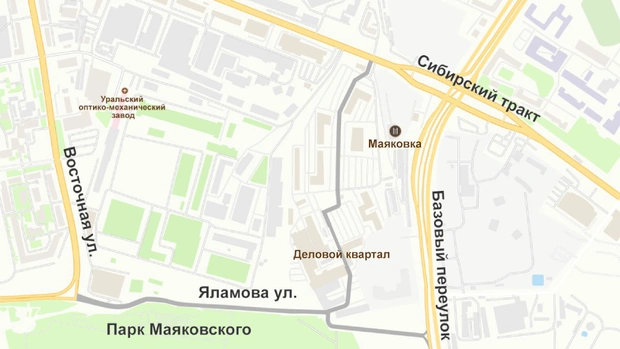 В ближайшие пару лет Яламова продлят до переулка Базового, что серьезно разгрузит перекрестки Восточная — Сибирский тракт и Сибирский тракт — Базовый | Источник: Галина Милюкова