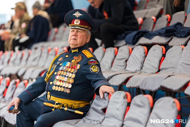 В Красноярском крае осталось 67 фронтовиков | Источник: Мария Ленц / NGS24.RU