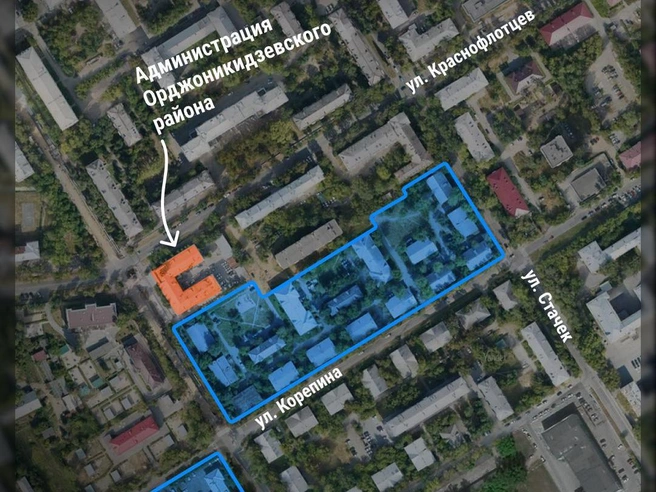Площадь участка под застройку составляет 22 тысячи квадратных метров | Источник: Филипп Сапегин / E1.RU
