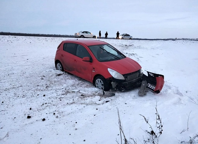 В Ряжском районе иномарка опрокинулась в кювет | ya62.ru