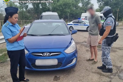 Астраханские приставы и ГАИ борются с должниками