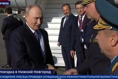 Путин прибыл в Нижний Новгород: подробности визита