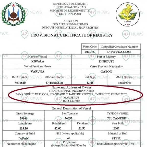ВМС Эстонии задержали частого гостя в Финском заливе, который направлялся в Усть-Лугу | Источник: 47news