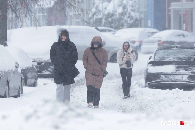 На улицах Москвы сильный ветер | Источник: Дмитрий Толстошеев / MSK1.RU
