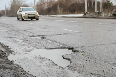 В Красноярске начали ревизию дорог после зимы
