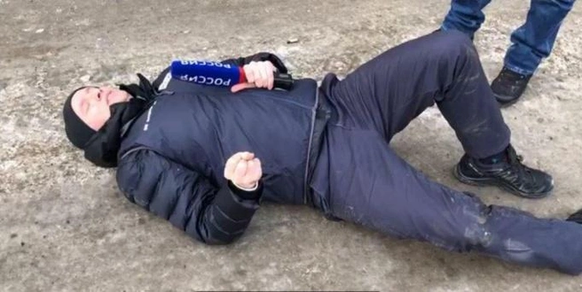Павел Брыкин после аварии | Источник: телеграм-канал «Стрелка»
