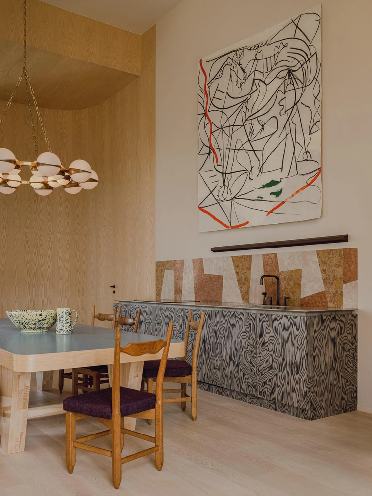 Больше дерева: необычная квартира в Познани | Источник: Рion Studio