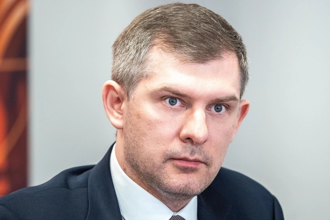 Дмитрий Прожерин, заместитель председателя Комитета по промышленной политике, инновациям и торговле Санкт‑Петербурга | Источник: Михаил Огнев/ «Фонтанка.ру»