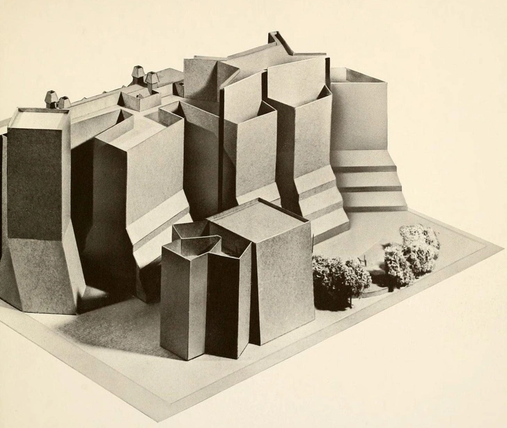 Нереализованный проект Луиса Кана, 1964.