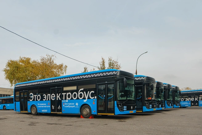 К 2035 году парк Мосгортранса планируется полностью перевести на электробусы | Источник: пресс-служба ГУП «Мосгортранс»