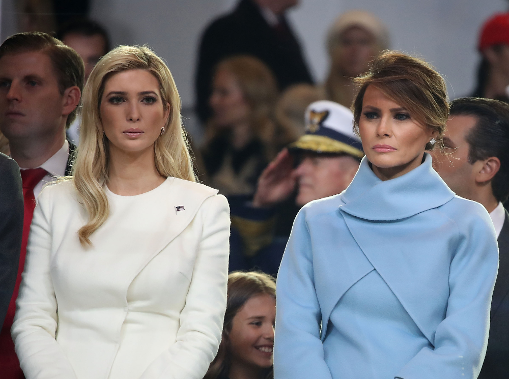 Мелания против Иванки: как первая леди и дочь президента США «делят» Белый дом | marieclaire.ru