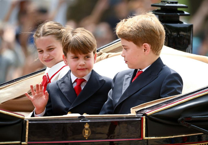 Снова всех очаровал и насмешил: принц Луи во время парада Trooping the Colour