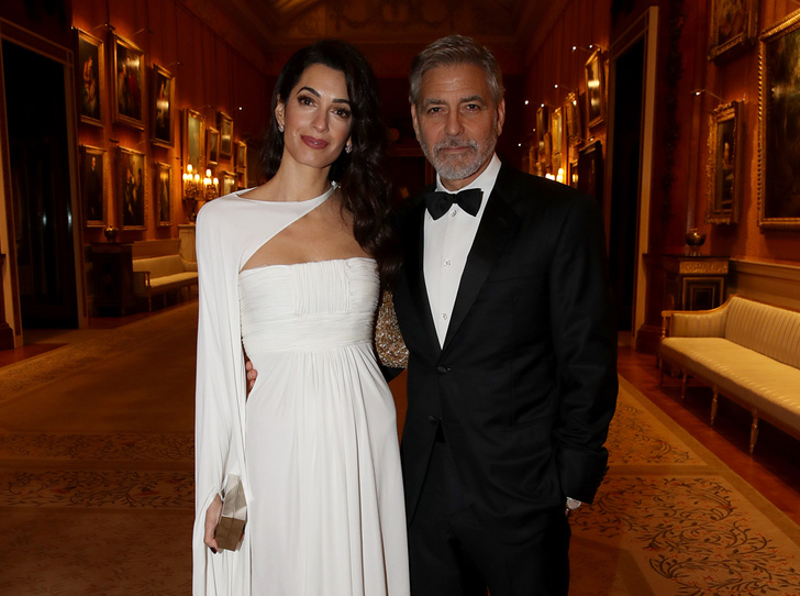 Как Джордж и Амаль Клуни становятся близкими друзьями Виндзоров