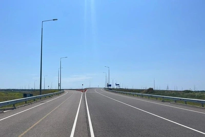 В Витязево открыли новую развязку на трассе А-290