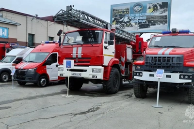 Автопарк МЧС Сахалина пополнился новой техникой