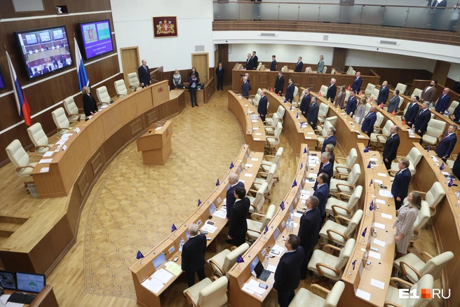 Кандидатуру замгубернатора утвердили в заксобрании | Источник: Владислав Лоншаков / E1.RU