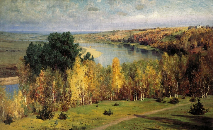 Василий Поленов, «Золотая осень» | Источник: Общественное достояние, wikimedia.org