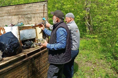 Субботник в заказнике «Андрейаульский» провели сотрудники Дирекции ООПТ