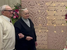 Лебединая песня: 100-летний режиссер театра Отар Дадишкилиани женился на 75-летней художнице