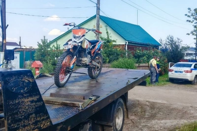 В Копейске пьяный мотоциклист повторно сел за руль и попал под статью