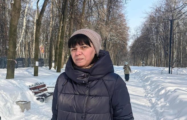 Анастасия поддерживает идею благоустройства | Источник: Кристина Мельникова / YA62.RU