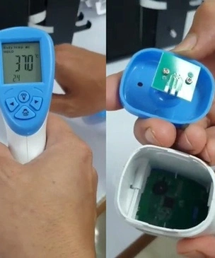 В Малайзии мошенники продавали фейковые термометры, которые всегда показывали 37°C