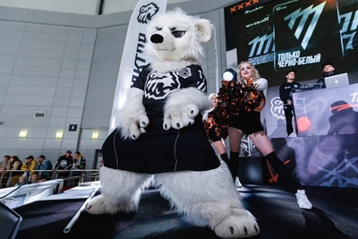 Traktor's White Bear named best KHL mascot